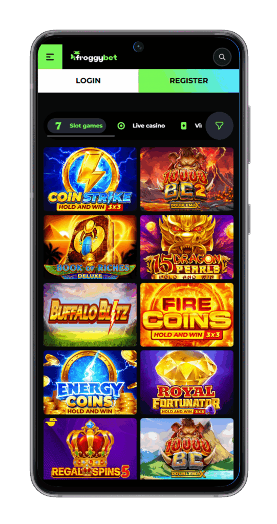 mobilapp froggybet casino